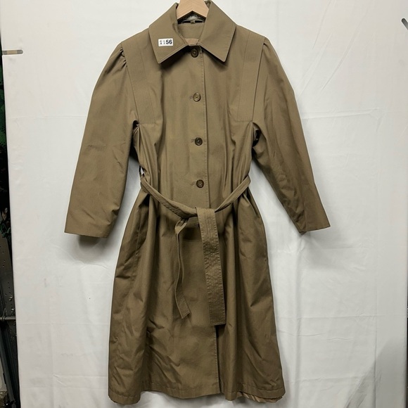 Jackets & Blazers - Women’s Vintage Trench Coat khaki Size 12